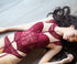 Lace fishbone corset underwear set - ROUTINE FASHION